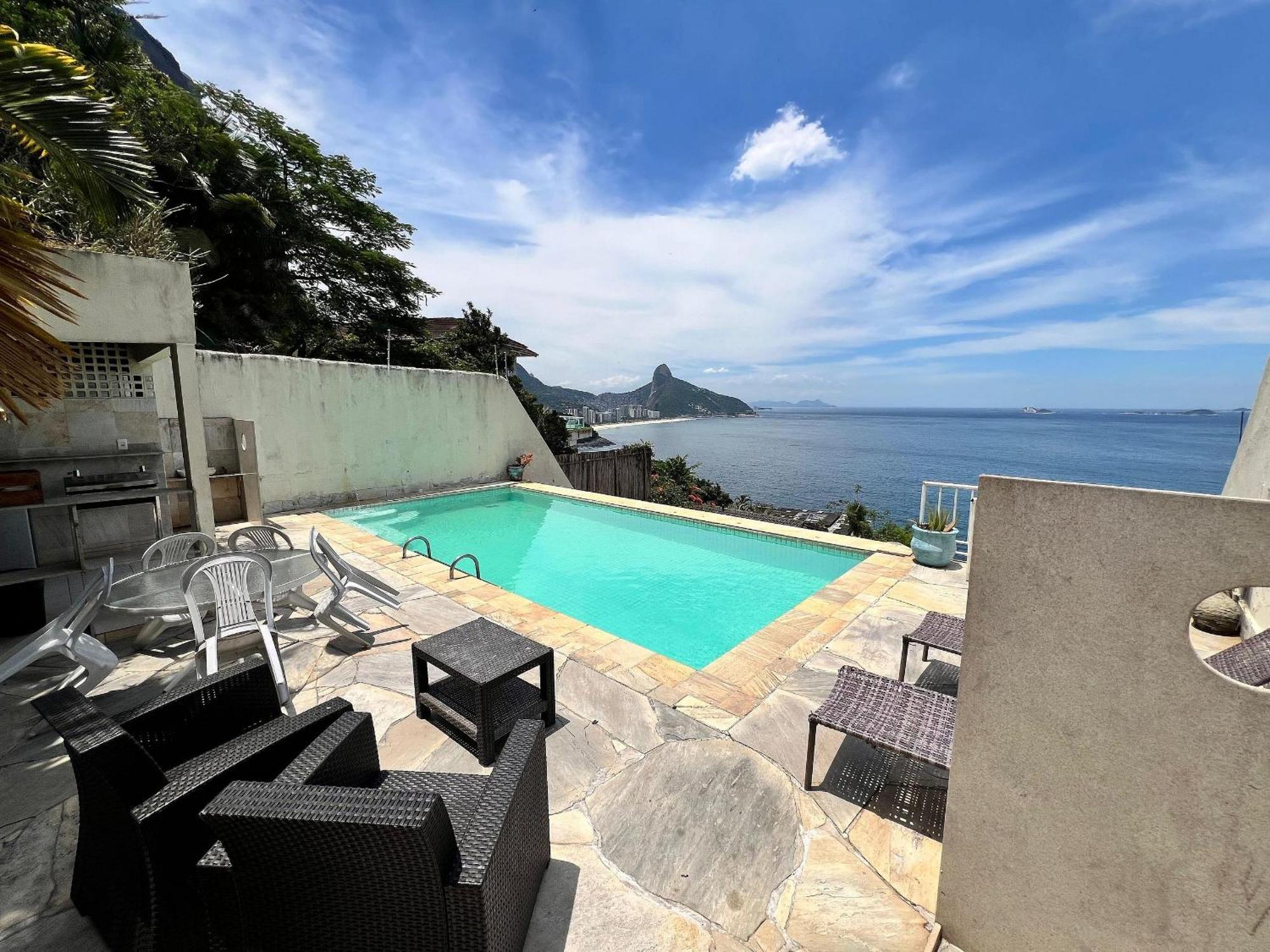 Mega Casa 5 Suites, Vista Pro Mar, Piscina E Churrasqueira Joa Barra Rj Сasa de vacaciones *