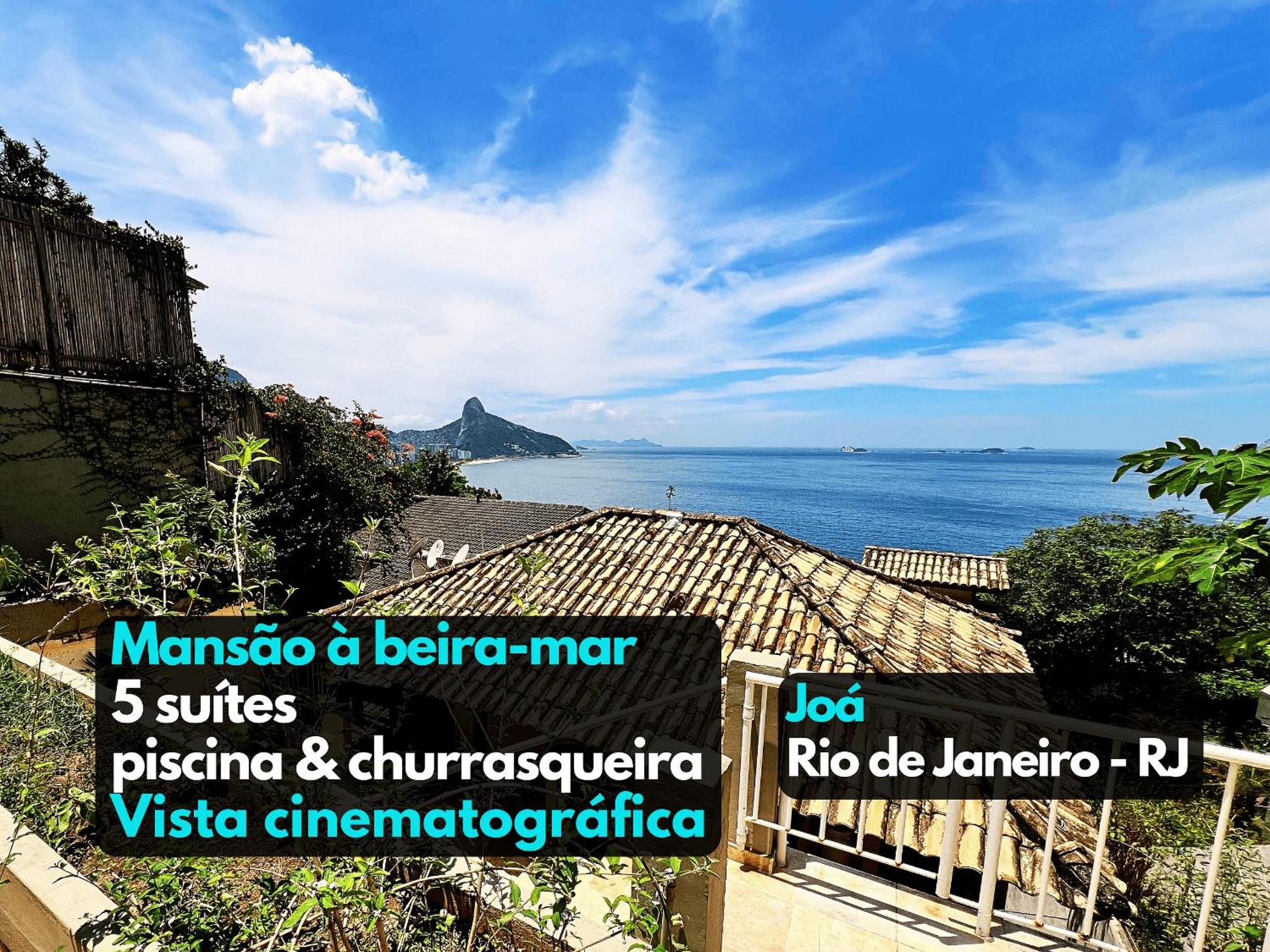 Mega Casa 5 Suites, Vista Pro Mar, Piscina E Churrasqueira Joa Barra Rj Casa vacanze Rio de Janeiro